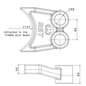 Brake anchor plate 2D MAP