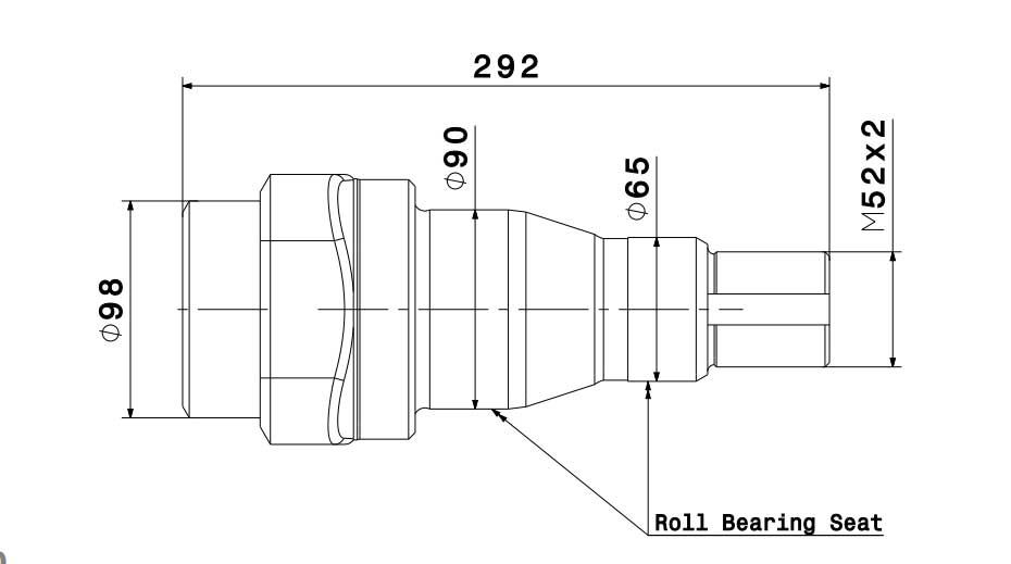 AXLE STUB TYPE B 2D MAP