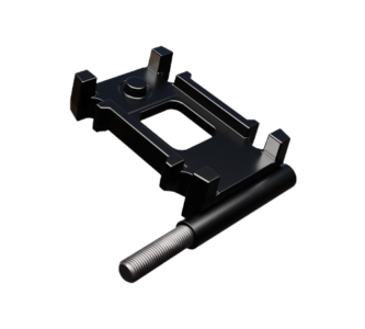 Axle Plates With Bolt box profile120