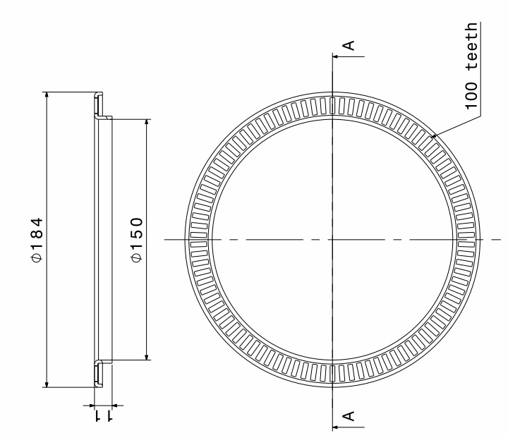 Exciter Ring Type S (Drum Wheel Hub)