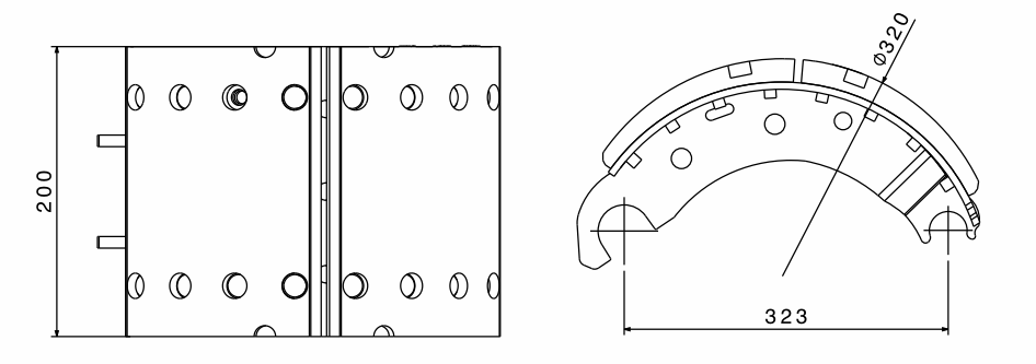 brake chamshaft 4020