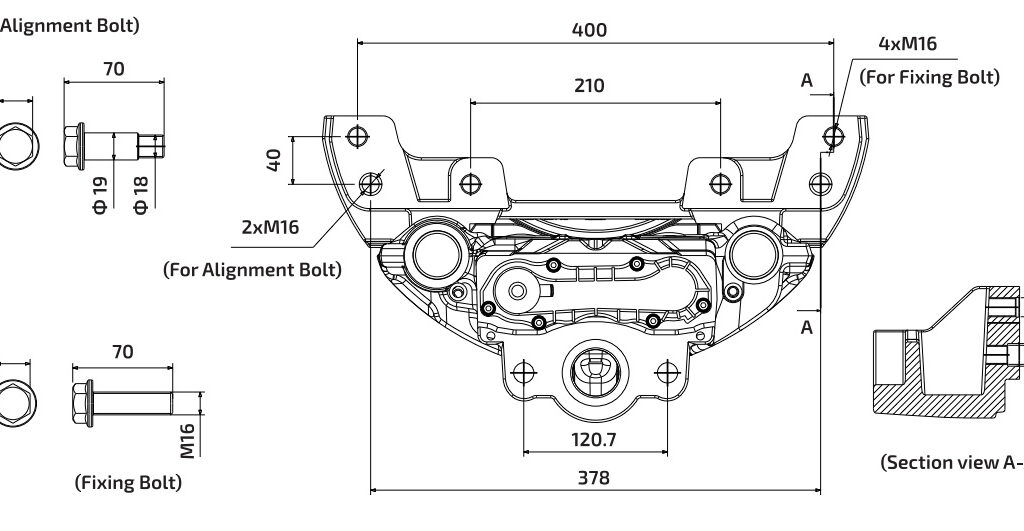 caliper 2d map