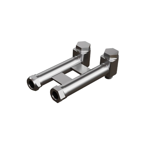 compressed air connection mounted