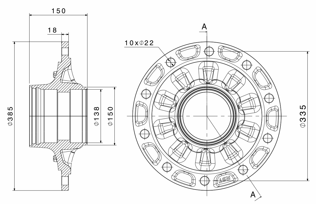 drum-wheel-hub-type-s-2D